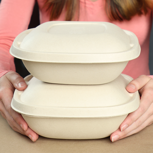 World Centric's Compostable Square Bowl - Samples
