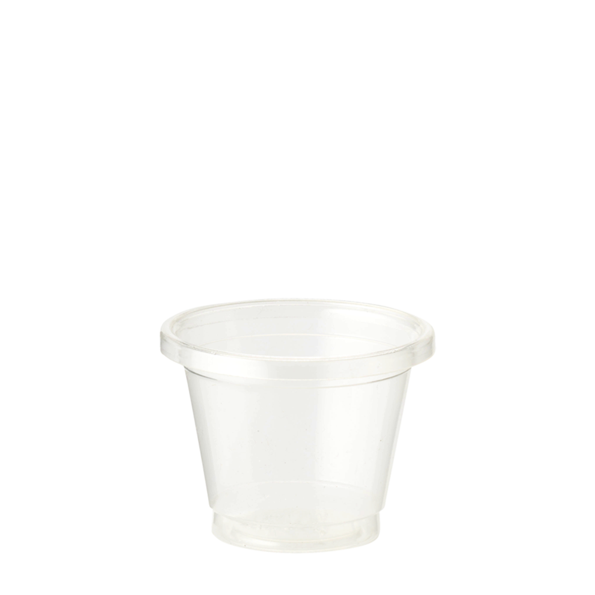 4oz Compostable Portion Cups with Lids, Disposable Souffle Take