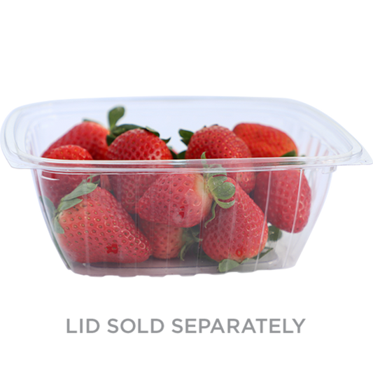 World Centric's	32 oz Rectangular Deli, Clear	RD-CS-32