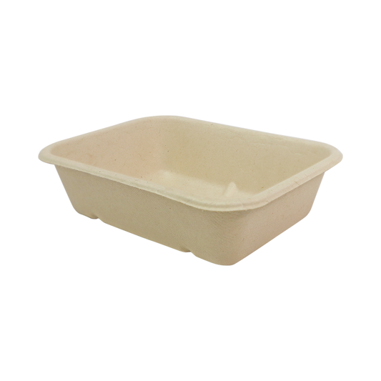 World Centric Compostable Fiber Food Tray - Samples