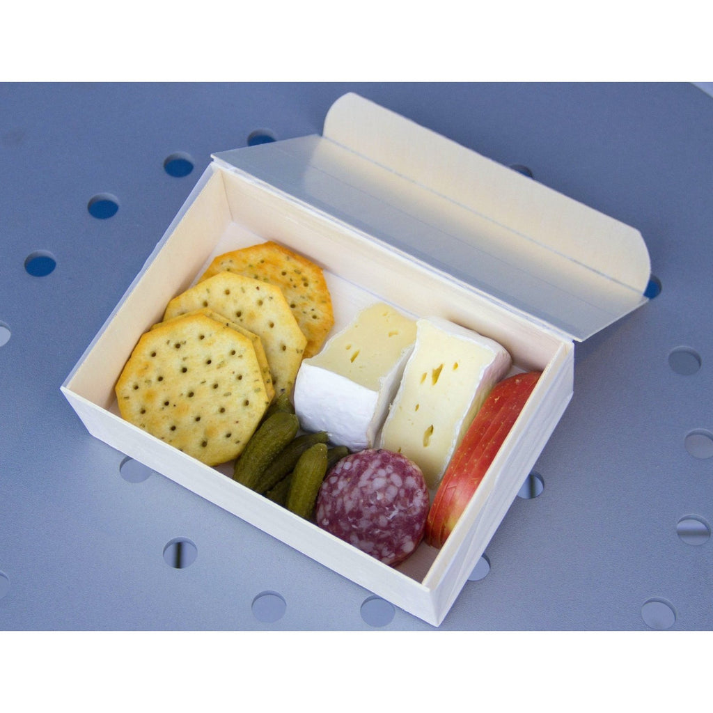 VerTerra Collapsible Balsa Wood Box w/ Attached Lid 4