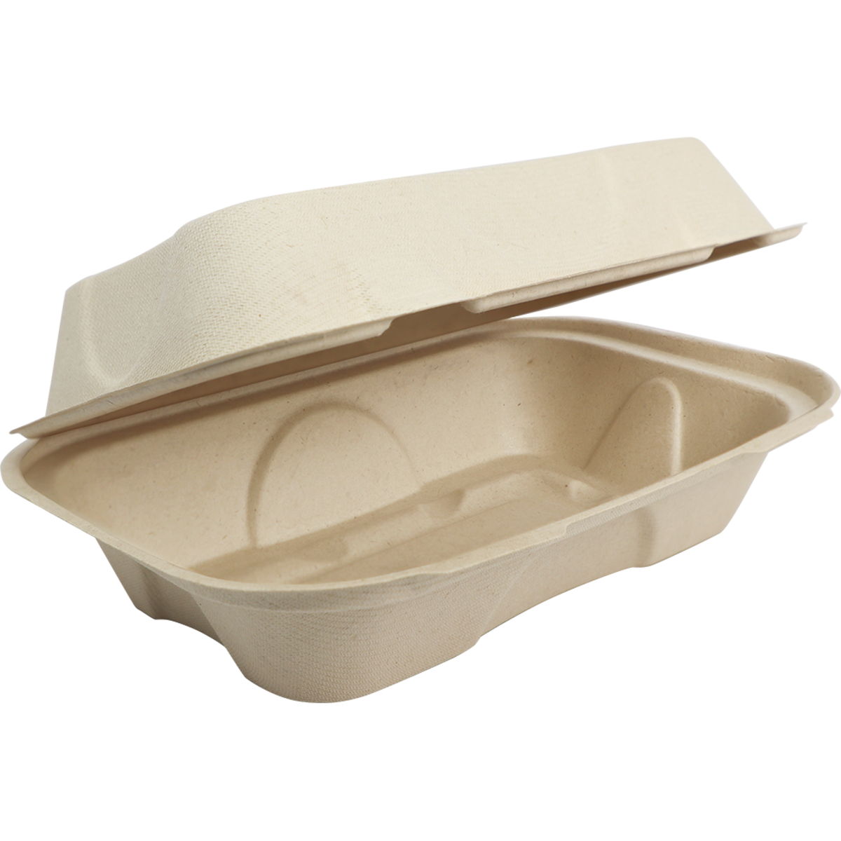 Slp20 Clamshell World Centric's Fiber Clamshell - Sleeves